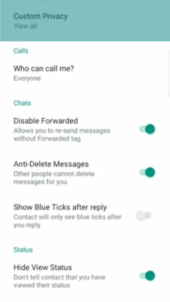 Enhanced-Privacy-Options